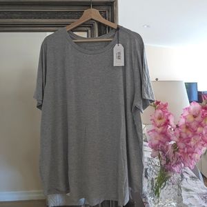 Universal Standard Tee Rex gray NWT